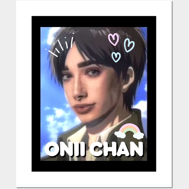 Onii chan anime Wall Art by happymonday